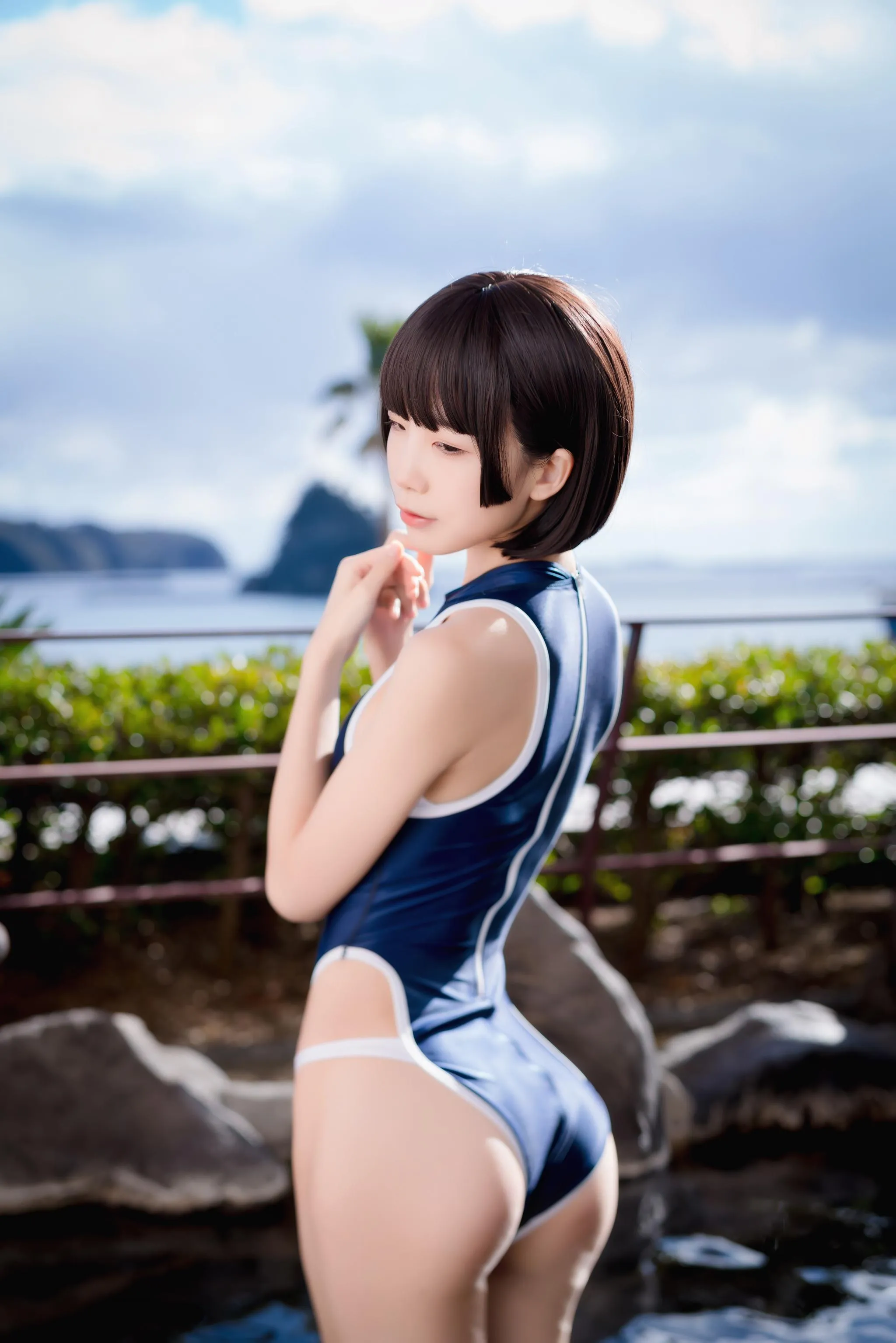 水淼aqua – NO.73 竞泳水着 [40P]插图5